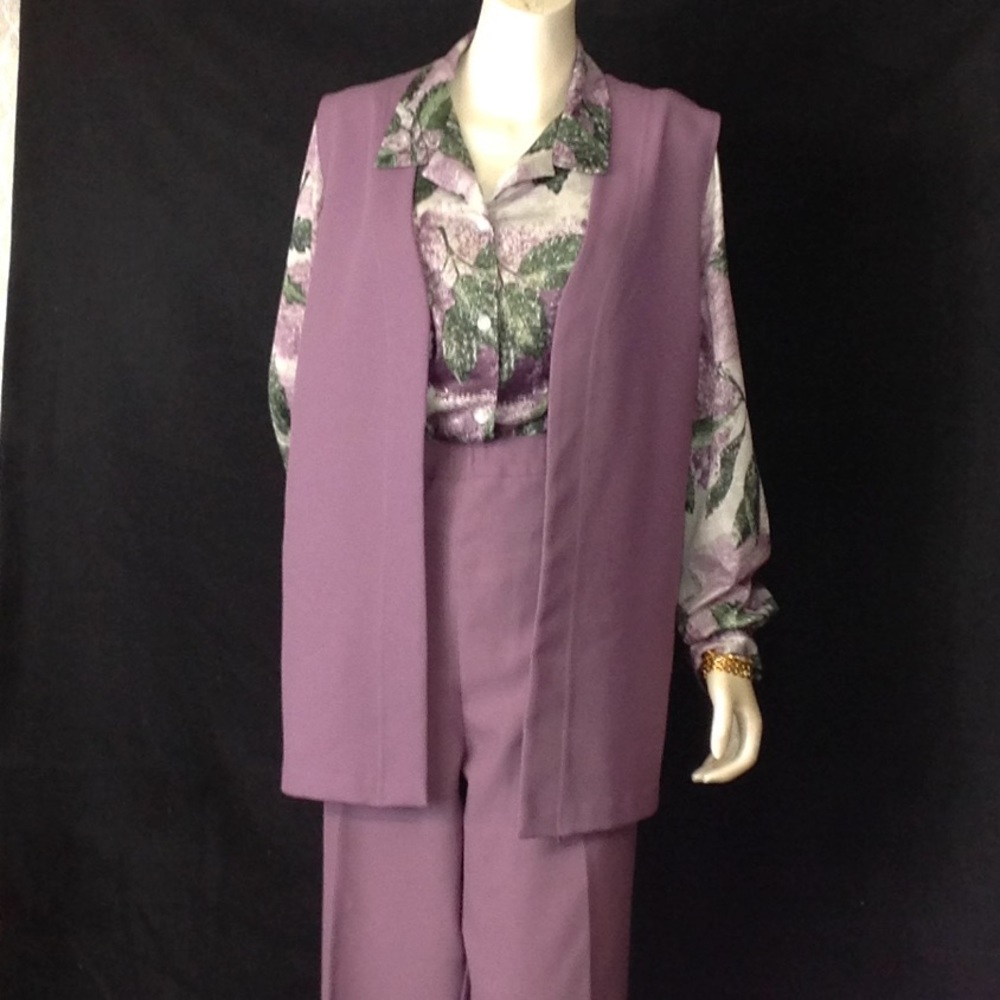 VTG 80's90's Bend Over Suit  & Blair Shirt